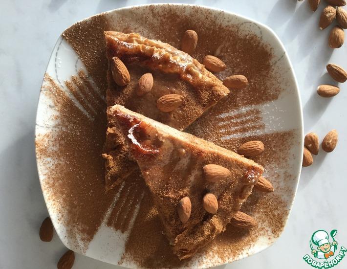 Рецепт: Банановый пирог из греческого теста Розочка