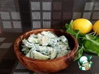 Огуречный салат с мятой ингредиенты