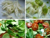 Салат с фенхелем и помидорами ингредиенты