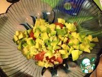 Салат из авокадо с томатами ингредиенты