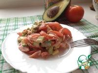 Салат из авокадо с томатами ингредиенты