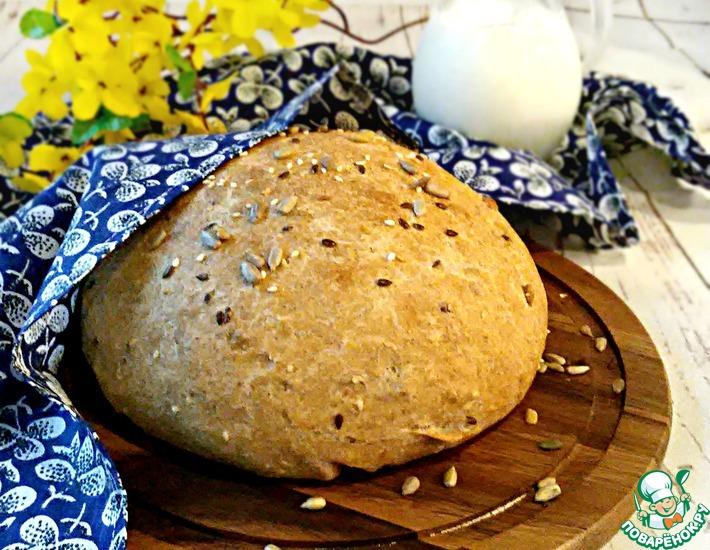 Рецепт: Пшенично-ржаной хлеб Зерновой