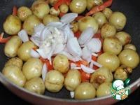 Жареный мелкий картофель по-корейски ингредиенты