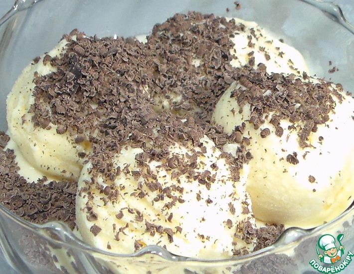 Рецепт: Домашнее мороженое Пломбир