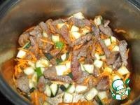Картофель с мясом и овощами ингредиенты