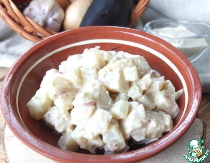 Рецепт: Картофельный салат с пикантным соусом