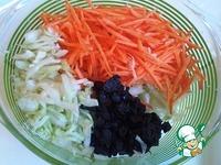 Салат из капусты с черносливом ингредиенты