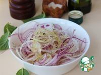 Салат из репчатого лука с мятой ингредиенты