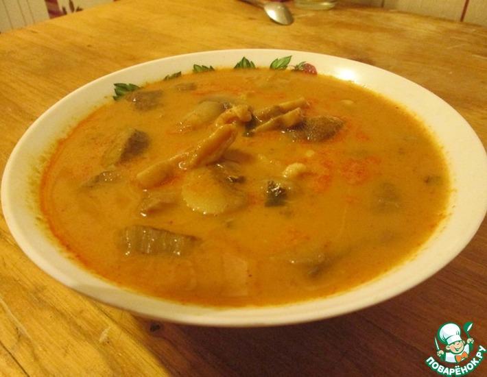 Рецепт: Тайский суп Том ям
