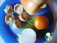 Тортеллини с овощами ингредиенты