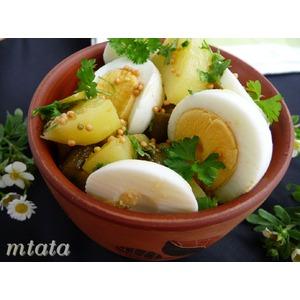 Салат из молодого картофеля с яйцом