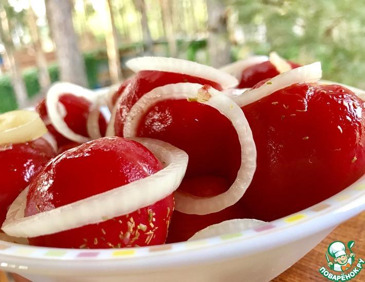 Рецепт: Маринованные помидоры вкуснейшие