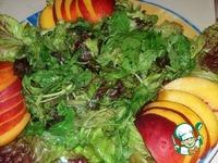 Салат с нектаринами и моцареллой ингредиенты