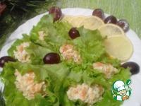 Рыбный салат Раковые шейки ингредиенты