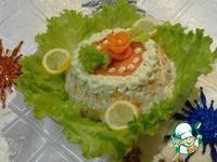 Рыбный салат Раковые шейки ингредиенты