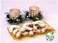 Рождественские ванильные рогалики ингредиенты