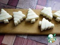 Пирожные с ванильным пудингом «Маленькая елочка» ингредиенты
