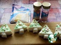 Пирожные с ванильным пудингом «Маленькая елочка» ингредиенты