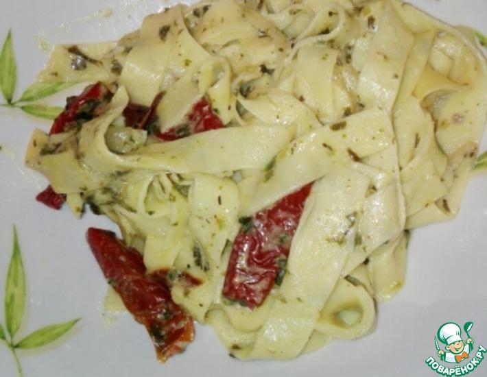 Рецепт: Феттучини с овощами Вива, Италия