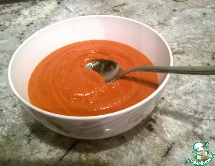 Рецепт: Пряный морковно-овощной суп с кориандром