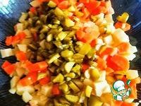 Салат картофельный Простецкий ингредиенты