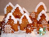 Миндальное печенье Рождественская деревня ингредиенты