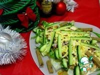 Новогодний салат с запеченной куриной грудкой ингредиенты