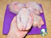Порционные цыплята-корнишоны, запеченные в духовке ингредиенты
