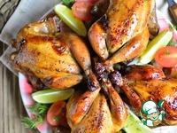 Порционные цыплята-корнишоны, запеченные в духовке ингредиенты