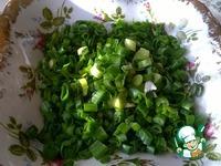 Салат с зеленым луком и творогом ингредиенты