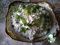 Салат с зеленым луком и творогом ингредиенты