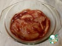 Куриная отбивная под соево-томатным соусом ингредиенты