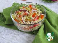 Капустный салат с пастой орзо ингредиенты