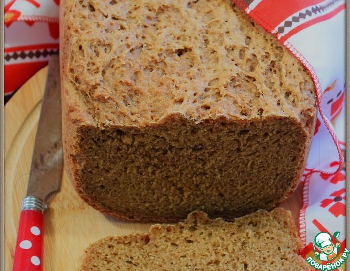 Рецепт: Хлеб пшенично-ржаной с цикорием
