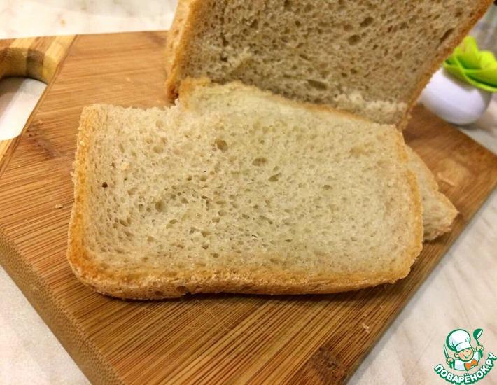Рецепт: Французкий хлеб с ржаной мукой