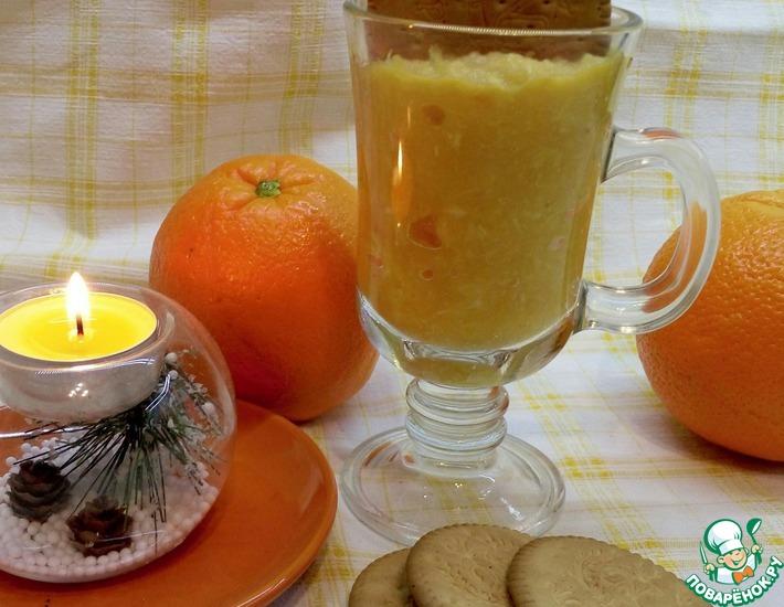 Рецепт: Быстрый апельсиновый десерт