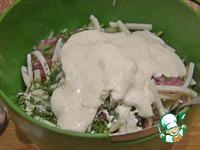 Салат с крабовыми палочками и сулугуни ингредиенты