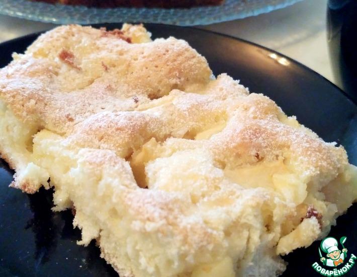 Рецепт: Пирог Заливные яблоки