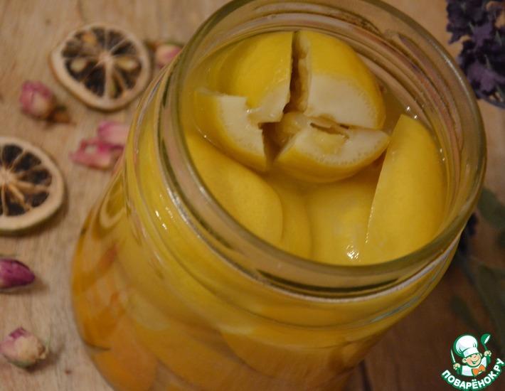 Рецепт: Соленые лимоны