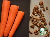 Морковный кекс с орехами и пряностями ингредиенты