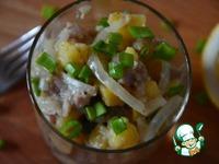 Салат с сельдью и картофелем ингредиенты