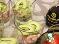Салат с креветками и авокадо ингредиенты