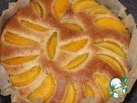 Пирог с персиками Атласный ингредиенты