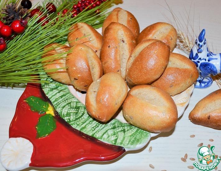 Рецепт: Ржано-пшеничные булки Колосок и Зерно
