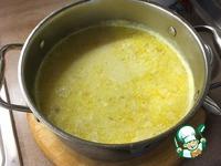 Сырный суп-пюре ингредиенты