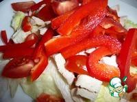 Салат с индейкой и помидорами ингредиенты