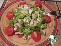 Салат с авокадо, яйцами и ветчиной ингредиенты