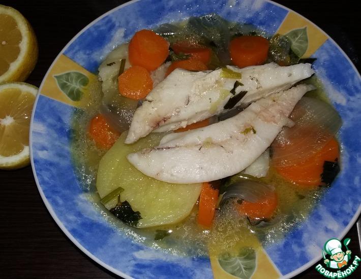 Рецепт: Греческий традиционный рыбный суп