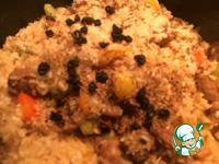 Тушёная баранина с овощами и рисом ингредиенты