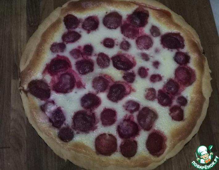 Рецепт: Пирог с замороженными ягодами